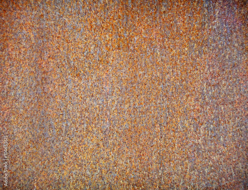 The surface of rusty metal 