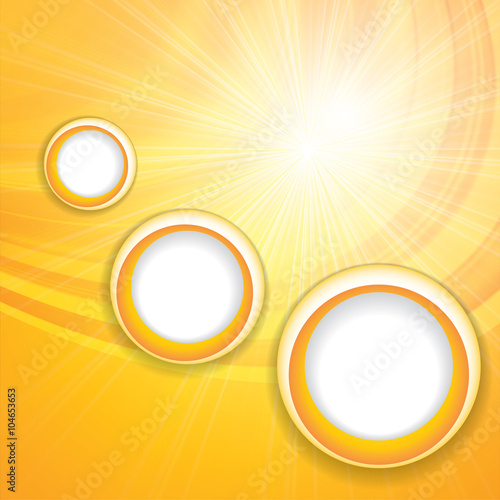 Sunny abstract sun ray background