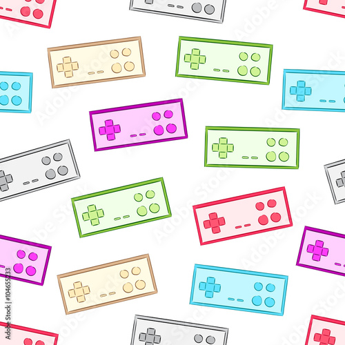Seamless color gamepads