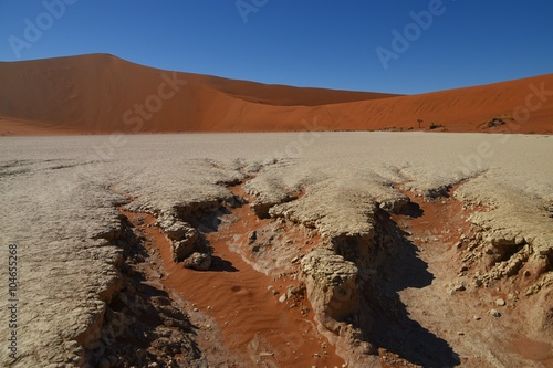 Wasseradern im Dead Vlei (Namib-Naukluft-Park) photo