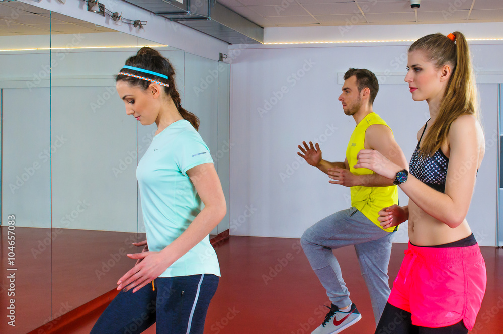 Obraz premium Trening sprawnościowy