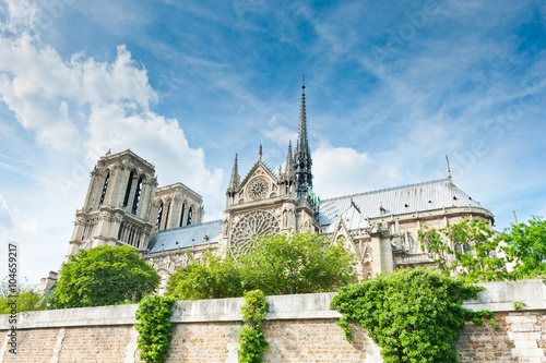 Notre-Dame de Paris, view from Seine