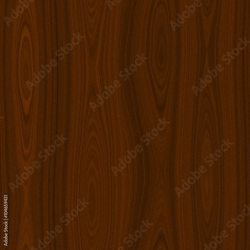 Illustration of dark brown wood seamless texture or background