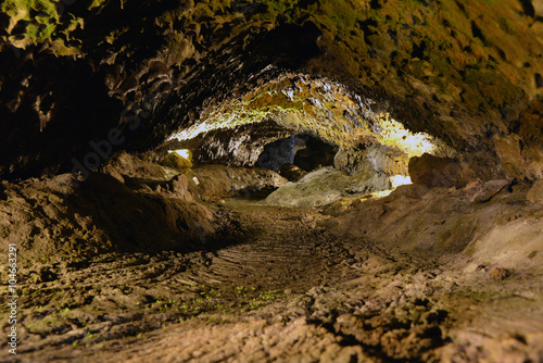 Tunnel de lave de Sao Vincente    Madere