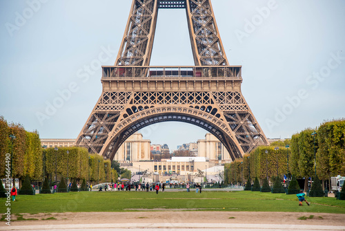 The Eiffel Tower in Paris, France