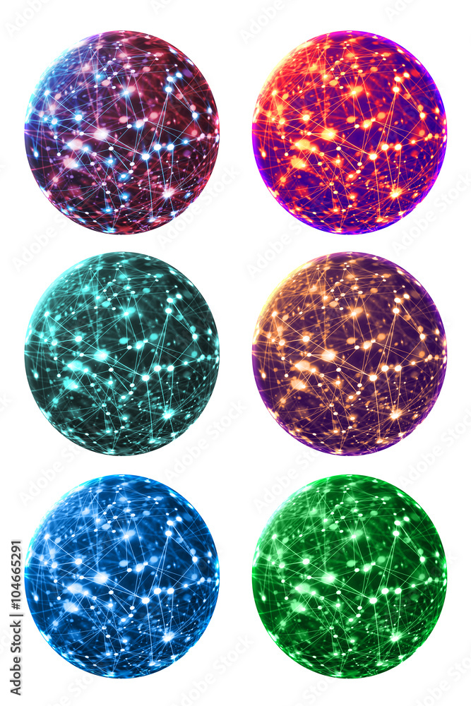 global network color set