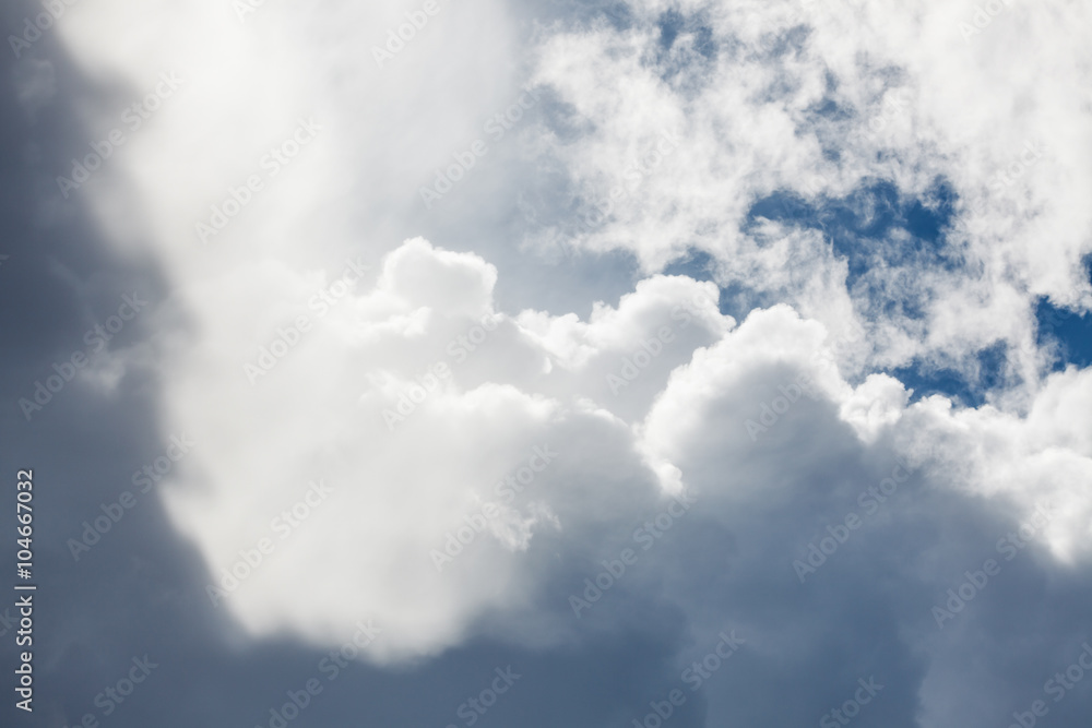 Stormy clouds on the sky Stormy clouds on the sky