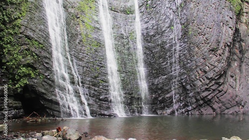 Chorreron waterfalls at Caripe, Monagas State, Venezuela  photo