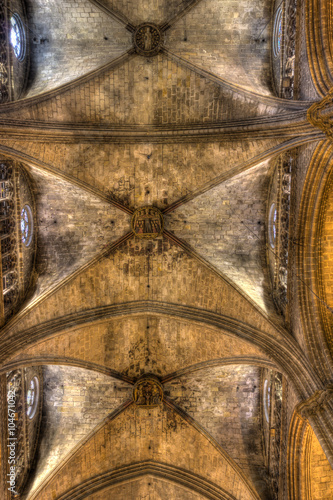 Roof of the Cathedral of Barcelona © Jan Kranendonk