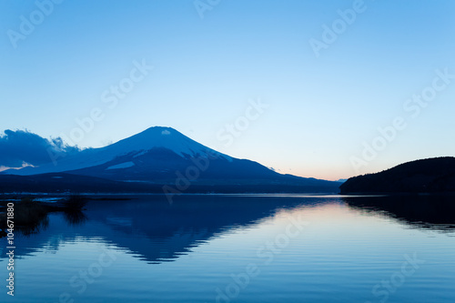 Mt Fuji and Lake Yamanaka