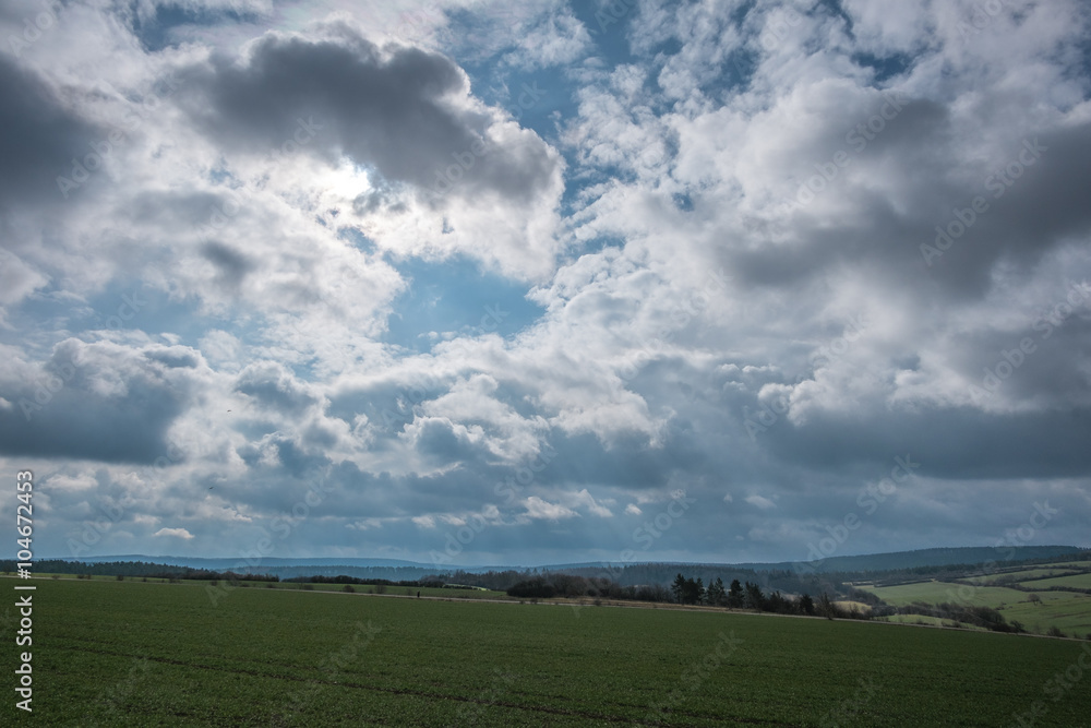 Landschaft im Frühjahr Landschaft im Frühjahr