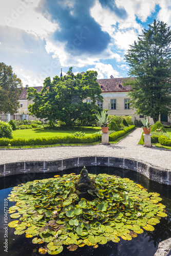 garden of cistercian monastery in Zwettl, Lower Austria, Austria © Richard Semik