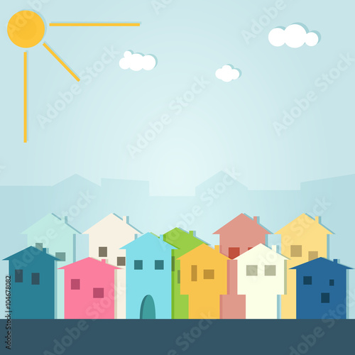 Colorful Beach Houses For Sale / Rent