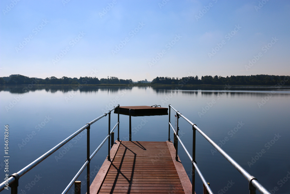 Fototapeta premium Bathing bridge