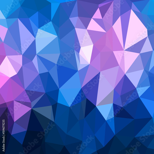 Background of geometric shapes easy editable