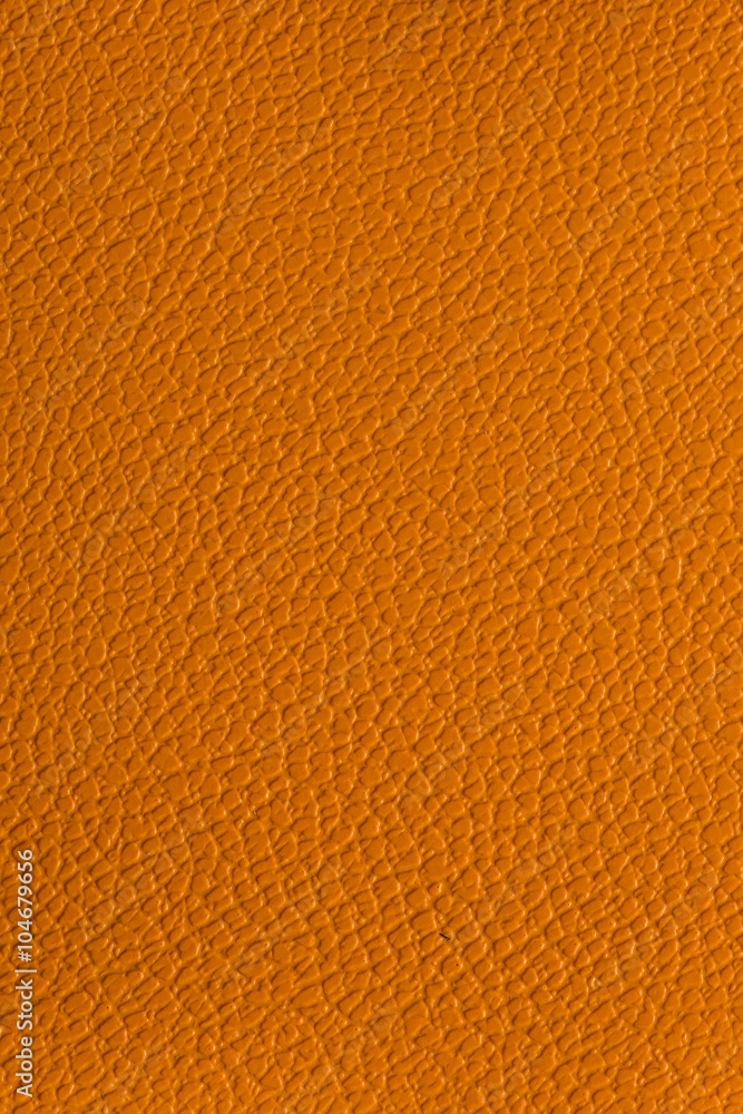 Naklejka premium Orange leather texture