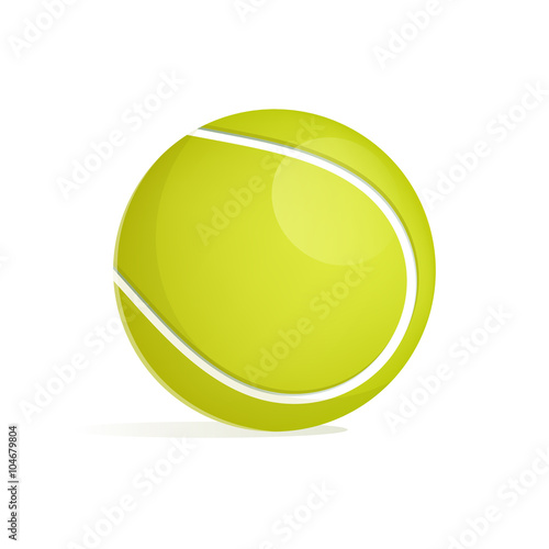 Tennis ball green © moryachok