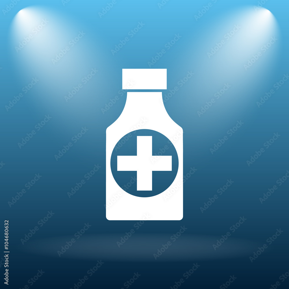 Pills bottle icon Pills bottle icon
