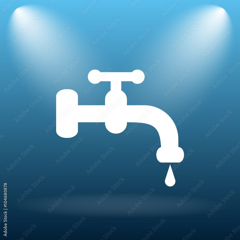 Water tap icon Water tap icon