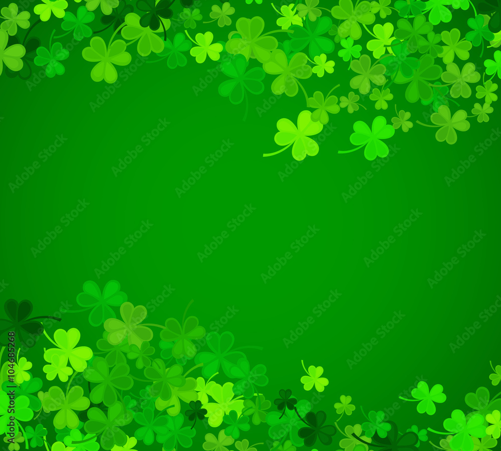 St Patrick's Day background. Vector illustration St Patrick's Day background. Vector illustration