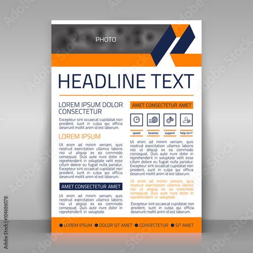 Business flyer.