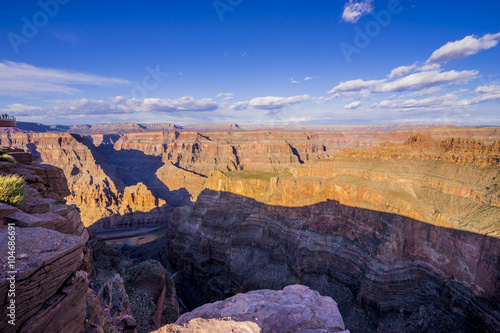 Panoramic view over Grand Canyon Arizona