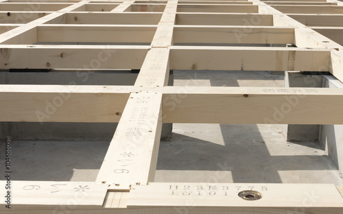 住宅 木造住宅 基礎工事 床 土台 集成材 木材 イメージ Stock Photo Adobe Stock 住宅 木造住宅 基礎工事 床 土台 集成材 木材 イメージ Stock Photo Adobe Stock