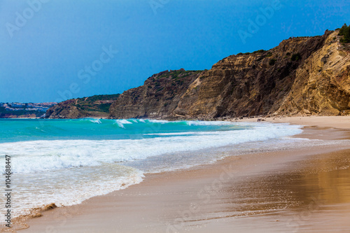 Algarve beach.  The coast of the Algarve