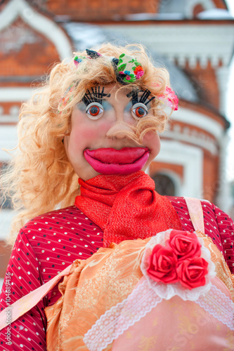 Russian Shrovetide doll for burning
