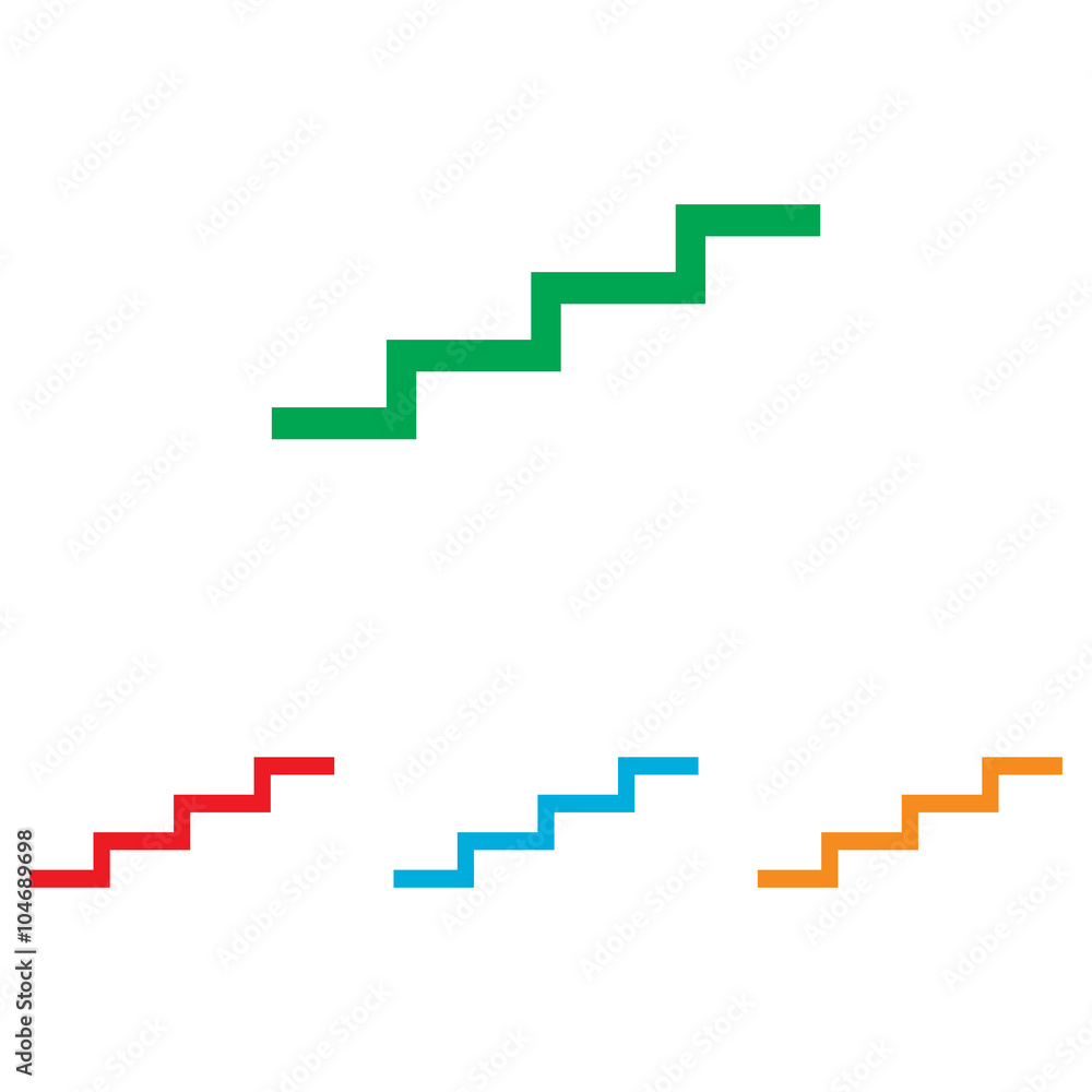 Stair up sign Stair up sign