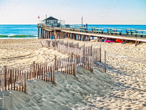 Slika na platnu Fishing Pier Ocean Grove