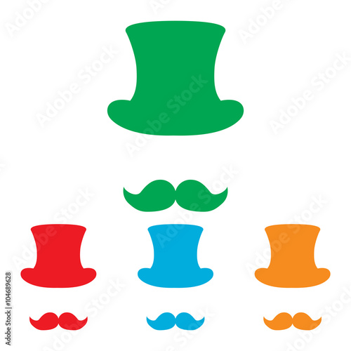 Hipster style accessories design