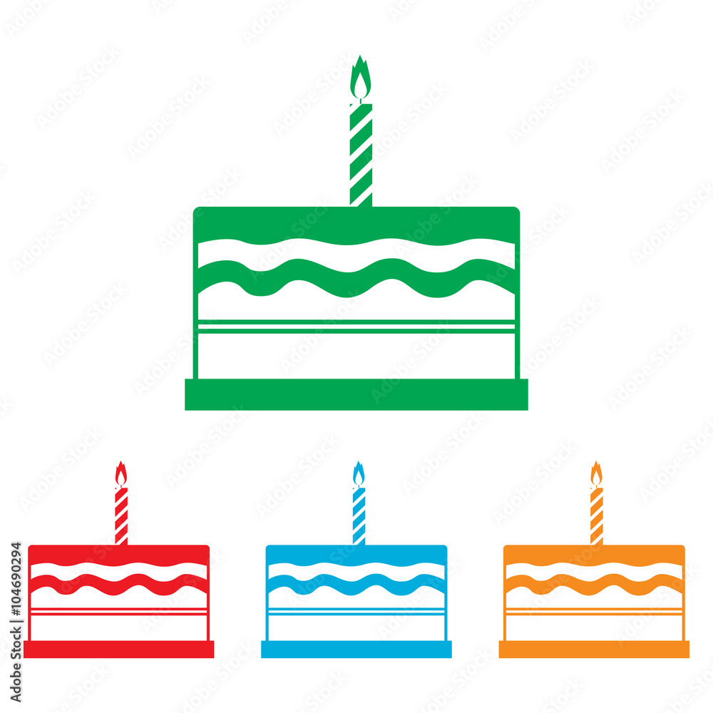 Birthday cake sign Birthday cake sign