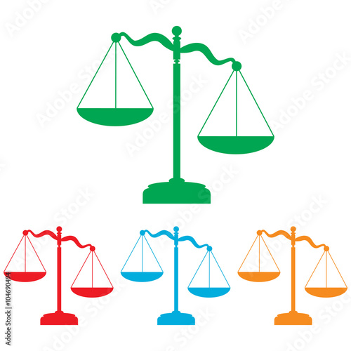 Scales of Justice sign