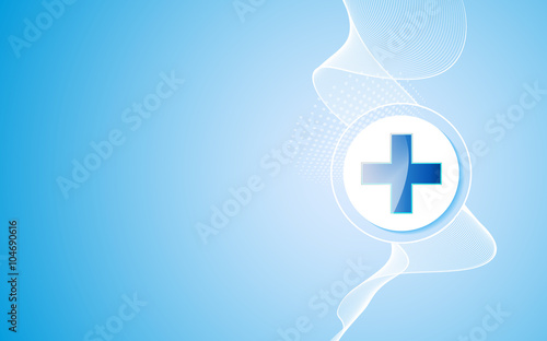 abstract medical health care background clean design