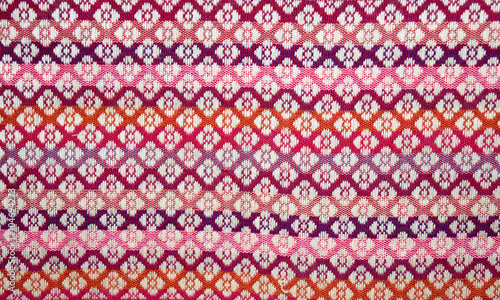 Thailand Textiles - Ornament textures or diamond textures