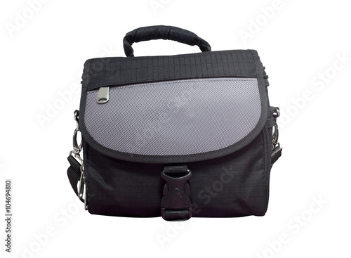 Bag for a camera isolated on white background [clipping path]