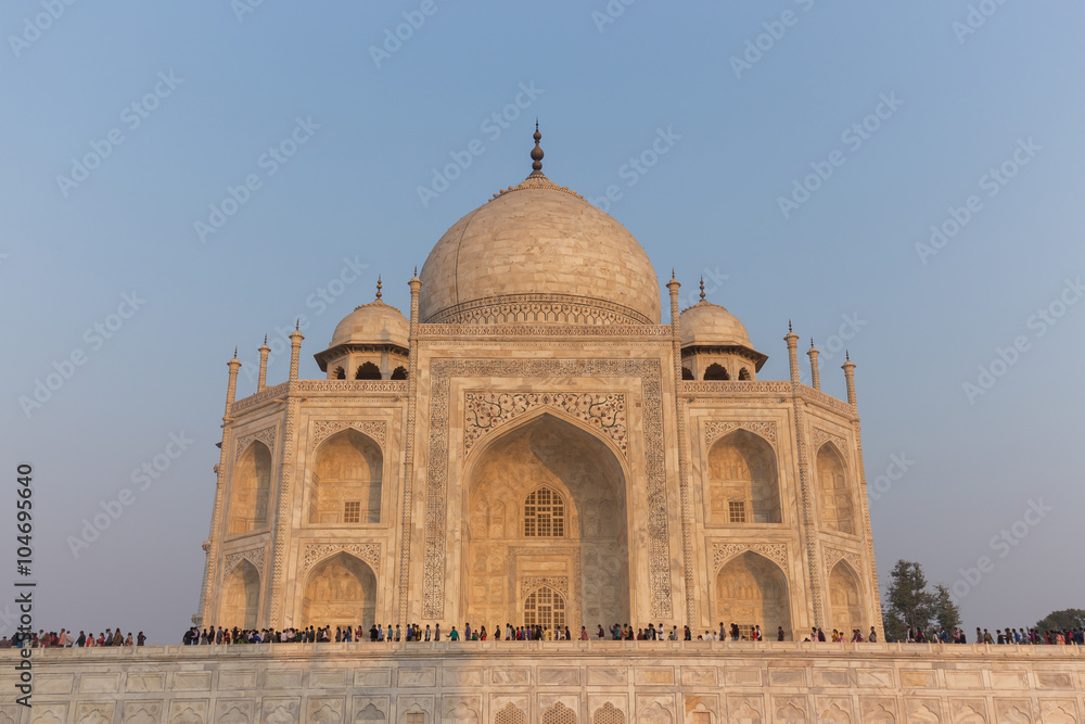 Taj Mahal in Uttar Pradesh, India