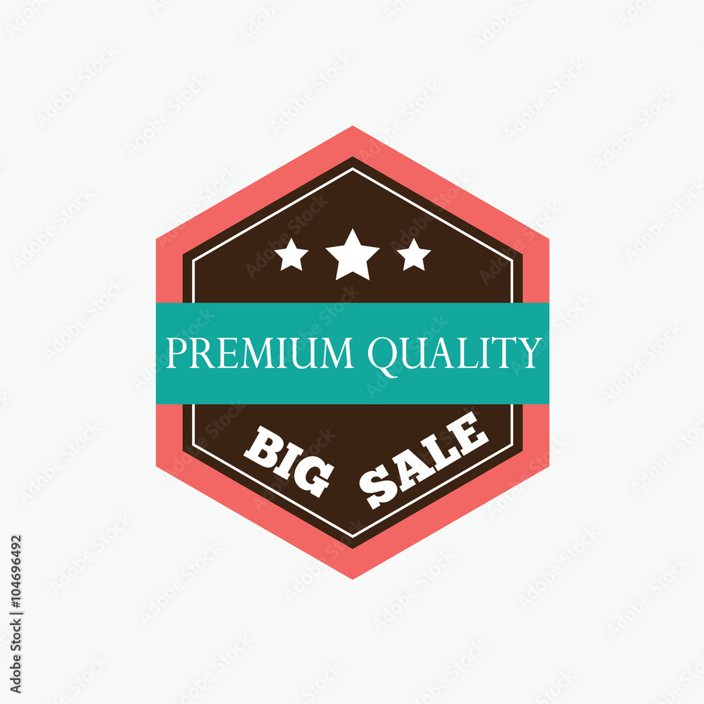 Obraz premium Sale badge