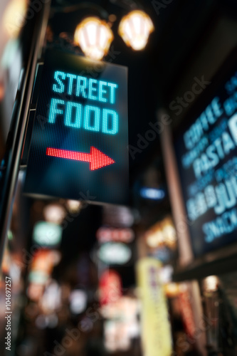 LED Display - Street Food signage