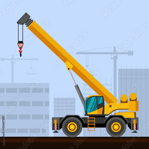Rough terrain crane
