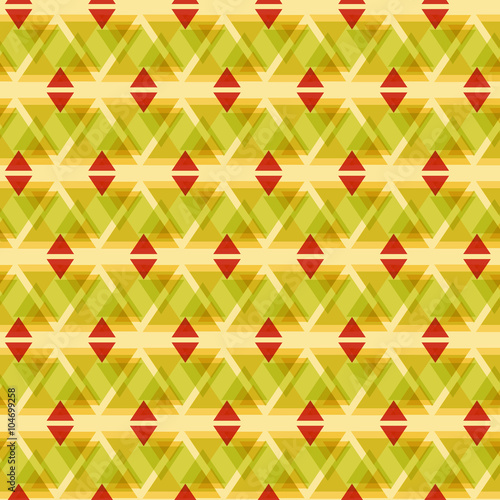 Abstract geometric vector seamless pattern triangles