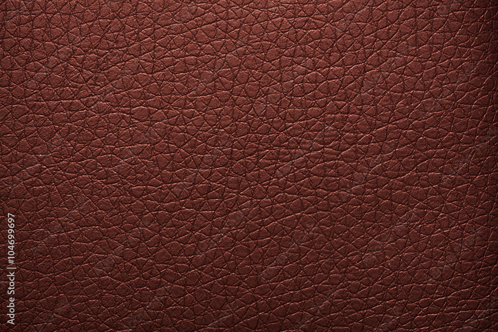 Red leather texture background Red leather texture background