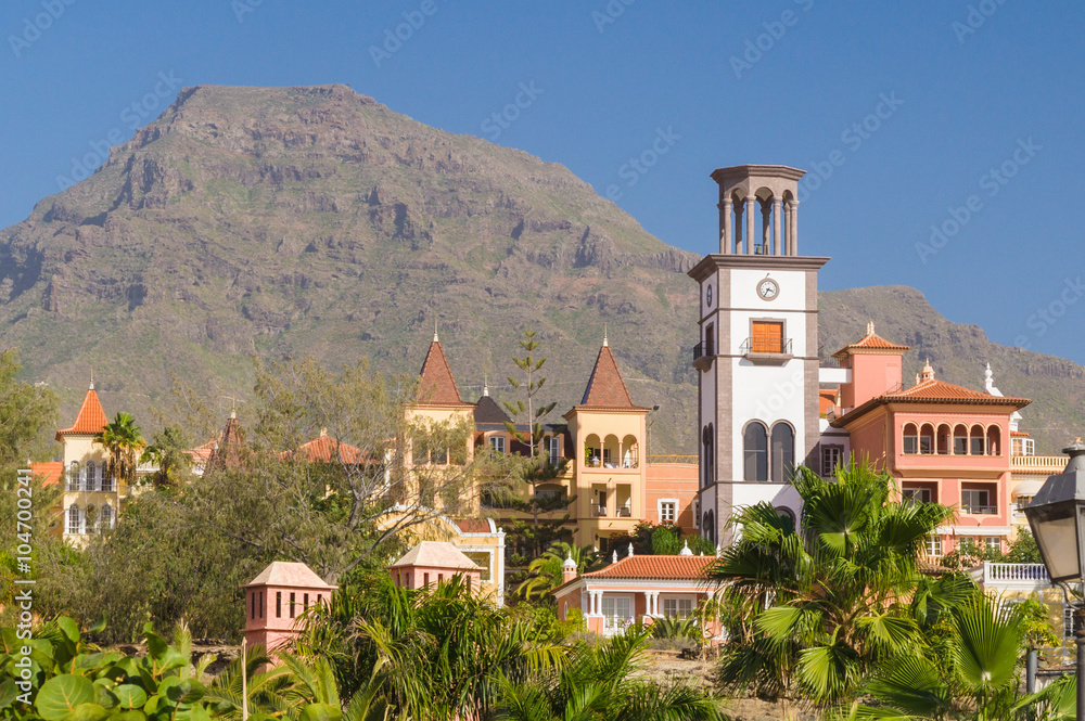 Architecture of Costa Adeje resort, Tenerife