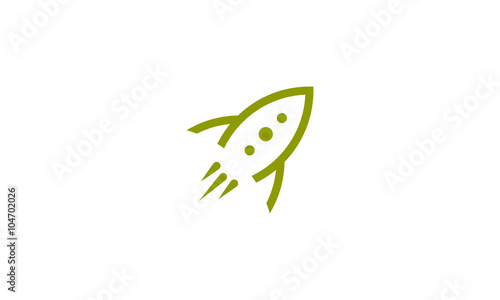 Rocket Logo Template