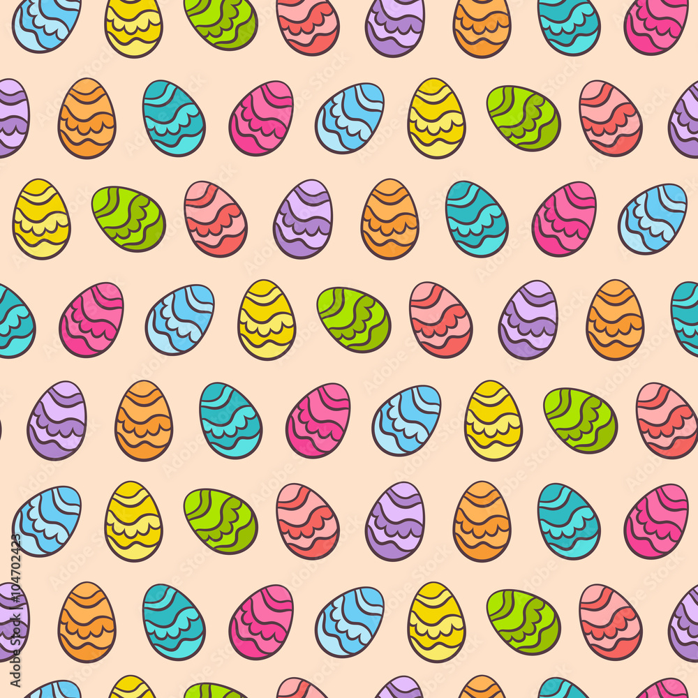 Easter seamless pattern Easter seamless pattern