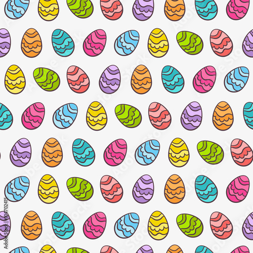 Easter seamless pattern