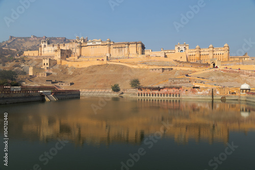 Amber Fort in Rajasthan state of India