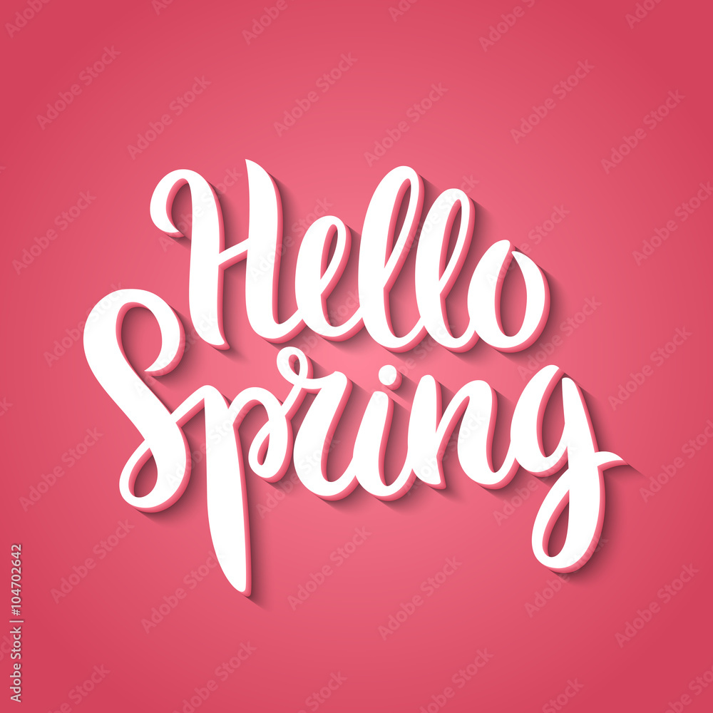 Hello Spring phrase
