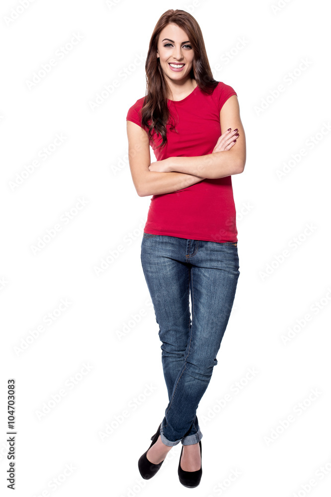 A model must have an attractive look! A model must have an attractive look!